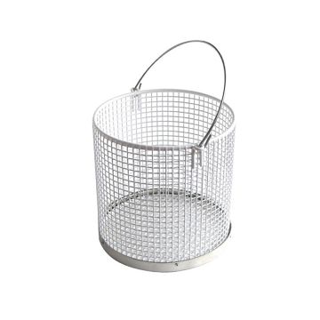 Plastic Coated Chip Bucket with Stainless Steel Ring Base