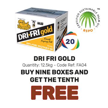 DRI FRI GOLD - SPECIAL OFFER