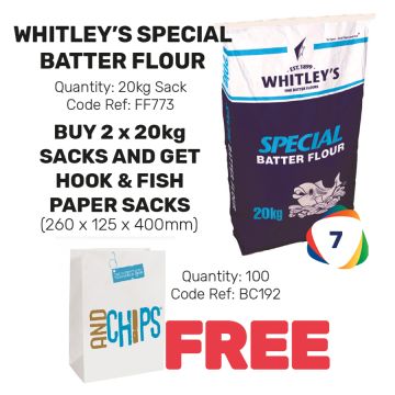 Whitley's Special Batter Flour - Special Offer