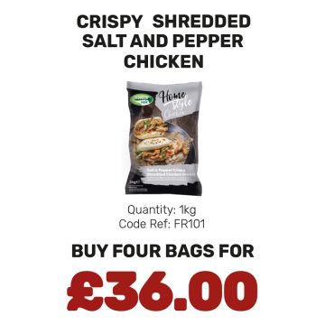 Crispy Shredded Salt & Pepper Chicken - Special Offer