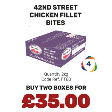 42nd Street Chicken Fillet Bites - Special Offer