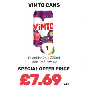 Vimto Cans - Special Offer