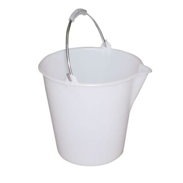Plastic 12 Litre Bucket with Spout
