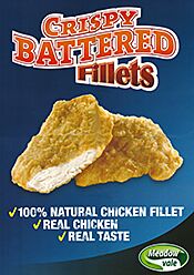 Crispy Battered Fillets Poster