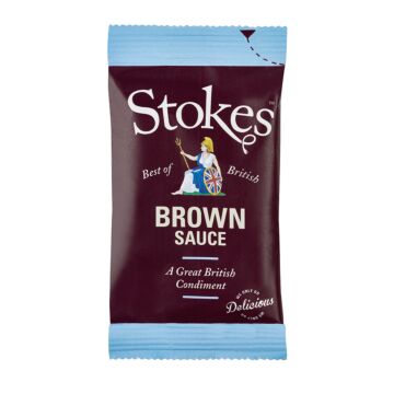 Stokes Real Brown Sauce Sachets 80 x 32g