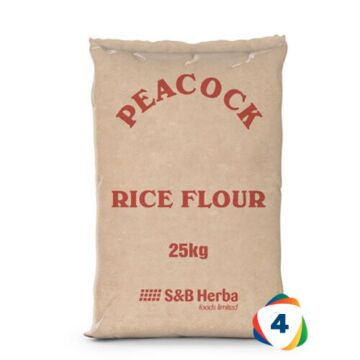 Peacock Brown Bag Rice Flour