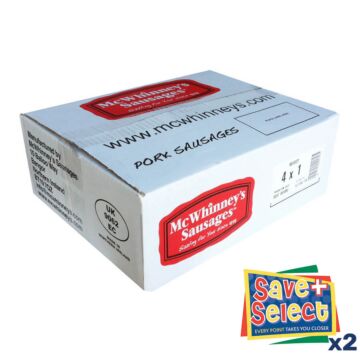McWhinney's Premium Pork Sausages 4s (40)