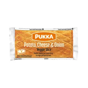 Pukka Wrapped Baked Potato, Cheese & Onion Slices