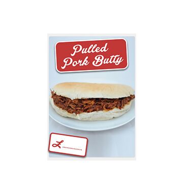 Pulled Pork Butty Poster
