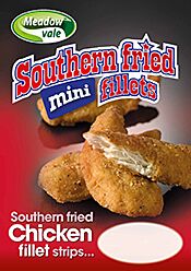 Southern Fried Mini Fillets Poster