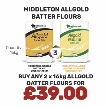 Middleton Allgold Batter Flours - Special Offer
