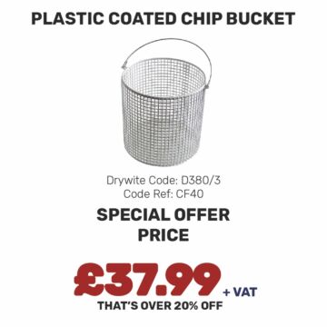 Plastic Coated Chip Bucket - Special Offer