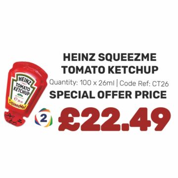 Heinz SqueezMe Tomato Ketchup - Special Offer