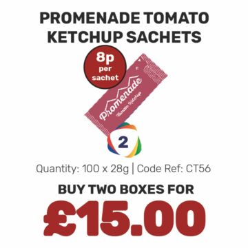 Promenade Tomato Ketchup Sachets - Special Offer
