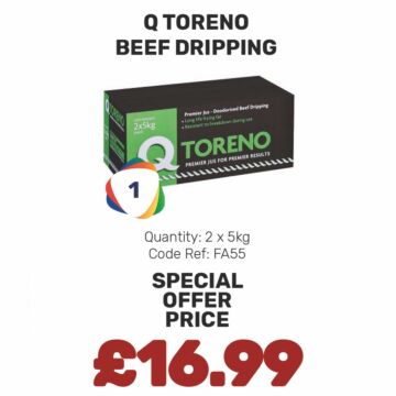 Q Toreno Beef Dripping - Special Offer