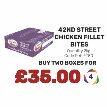 42nd Street Chicken Fillet Bites - Special Offer