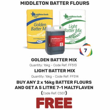 Middleton Batter Flours - Special Offer