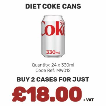 Diet Coke Cans - Special Offer