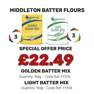 Middleton Batter Flours - Special Offer